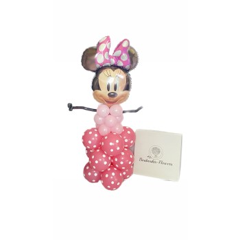 Minnie Mouse Μπαλόνια για Διακόσμηση χώρου ή για αποστολή σε μαιευτήριο για νεογέννητο.
